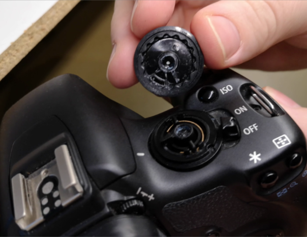 Funktionswahlrad Modusschild Reparatur der Typenschildabdeckung für Canon EOS 